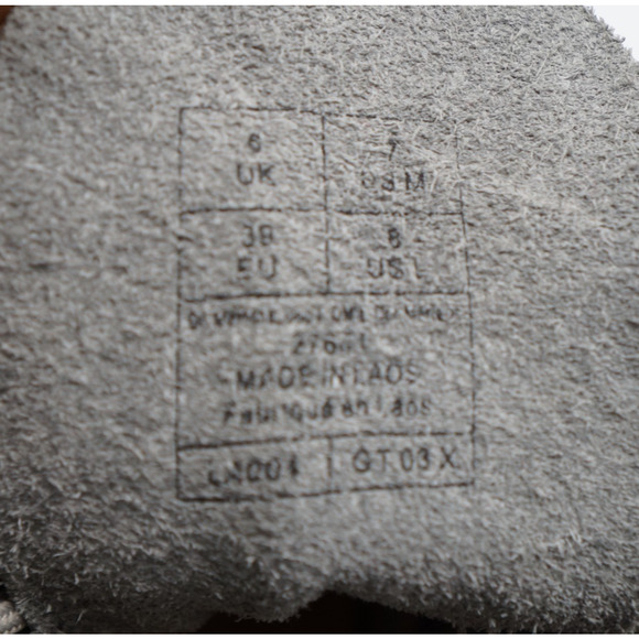 Dr. Martens Light Gray Lace-Up Boots - Picture 9 of 9